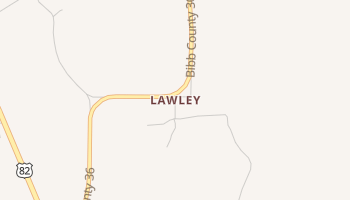 Lawley, Alabama map