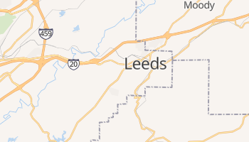 Leeds, Alabama map