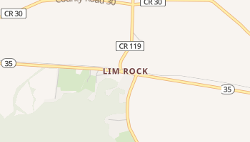 Lim Rock, Alabama map