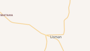 Lisman, Alabama map