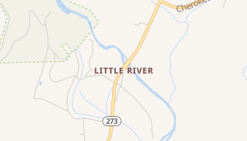 Little River, Alabama map