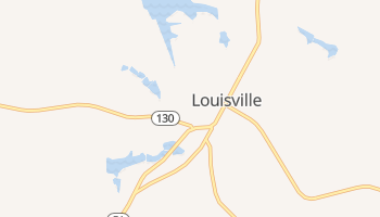 Louisville, Alabama map