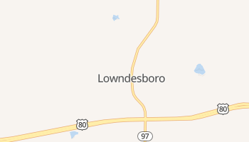 Lowndesboro, Alabama map