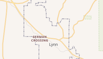 Lynn, Alabama map