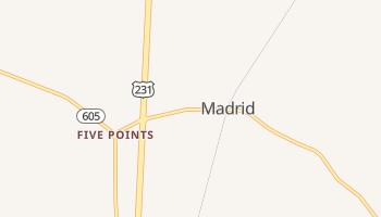 Madrid, Alabama map