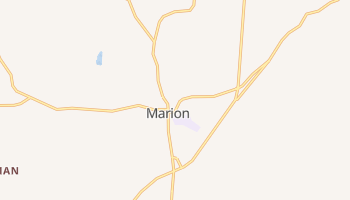 Marion, Alabama map