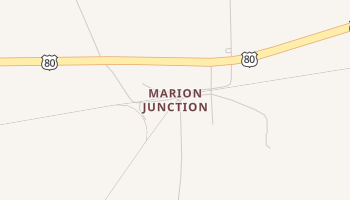 Marion Junction, Alabama map