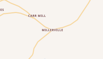 Millerville, Alabama map