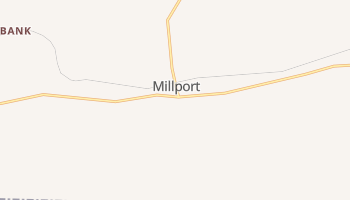 Millport, Alabama map