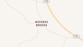 Moores Bridge, Alabama map