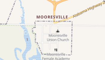 Mooresville, Alabama map