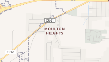 Moulton Heights, Alabama map