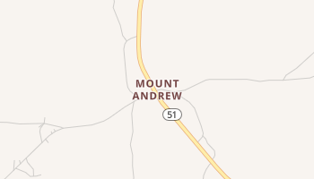 Mount Andrew, Alabama map