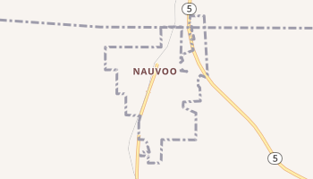 Nauvoo, Alabama map