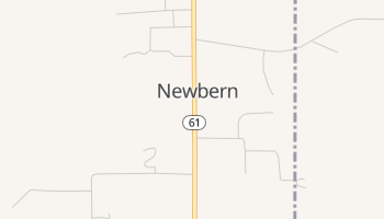 Newbern, Alabama map