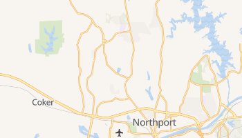 Northport, Alabama map