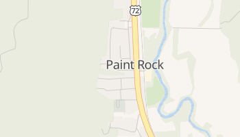 Paint Rock, Alabama map