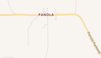 Panola, Alabama map