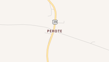 Perote, Alabama map