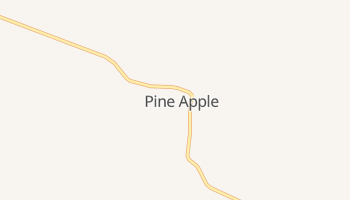 Pine Apple, Alabama map