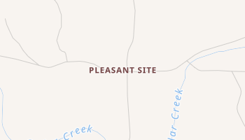 Pleasant Site, Alabama map