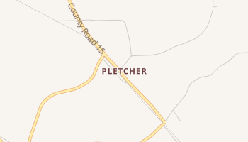 Pletcher, Alabama map