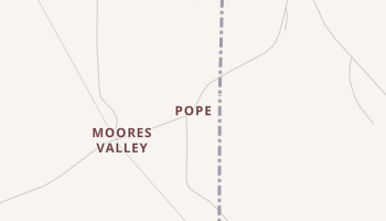 Pope, Alabama map