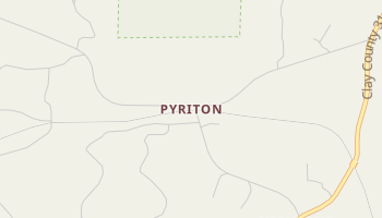 Pyriton, Alabama map