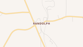 Randolph, Alabama map