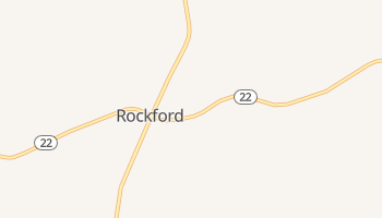 Rockford, Alabama map