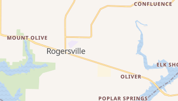 Rogersville, Alabama map