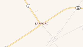 Safford, Alabama map
