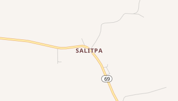 Salitpa, Alabama map