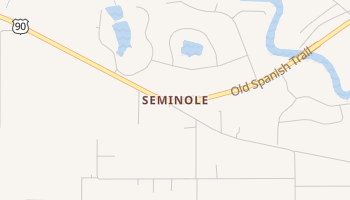 Seminole, Alabama map