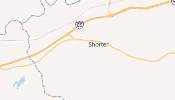 Shorter, Alabama map