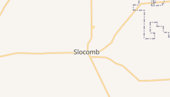 Slocomb, Alabama map