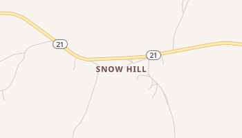 Snow Hill, Alabama map