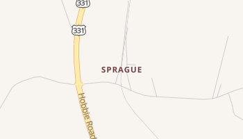 Sprague, Alabama map
