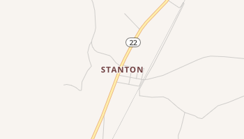 Stanton, Alabama map