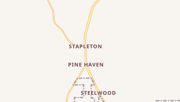 Stapleton, Alabama map