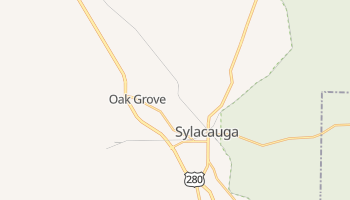 Sylacauga, Alabama map