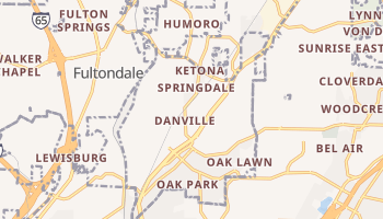 Tarrant City, Alabama map