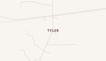 Tyler, Alabama map