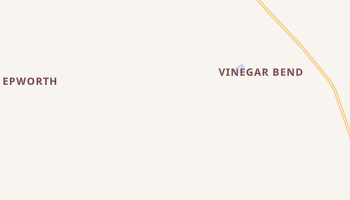 Vinegar Bend, Alabama map