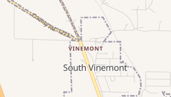 Vinemont, Alabama map