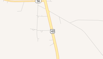 Wagarville, Alabama map