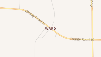 Ward, Alabama map