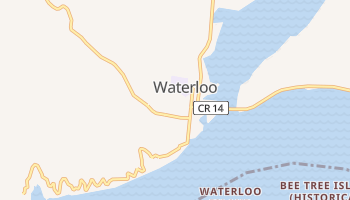 Waterloo, Alabama map
