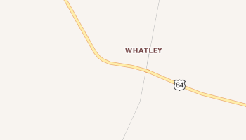 Whatley, Alabama map