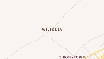 Wilsonia, Alabama map